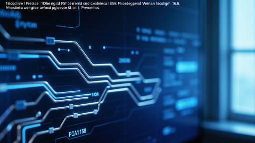 数字化采购课程，现代化科技场景，展示数字化采购平台界面
